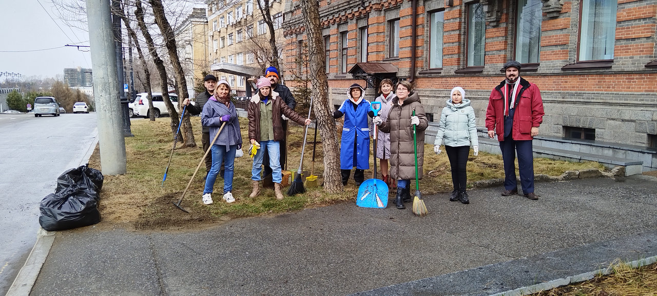 Научка присоединилась к масштабной «генеральной уборке»