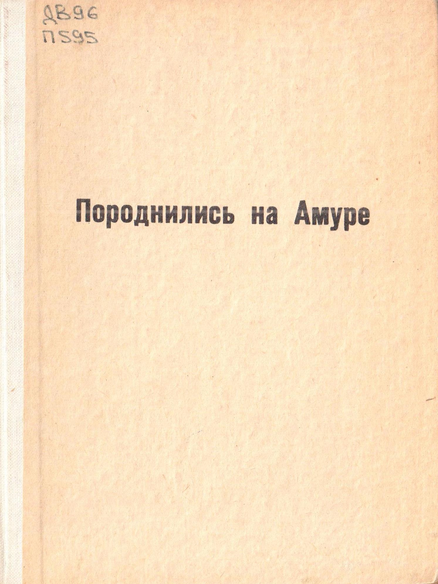 Породнились на Амуре