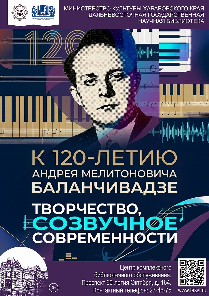 «Творчество, созвучное современности»: к 120-летию Андрея Мелитоновича Баланчивадзе